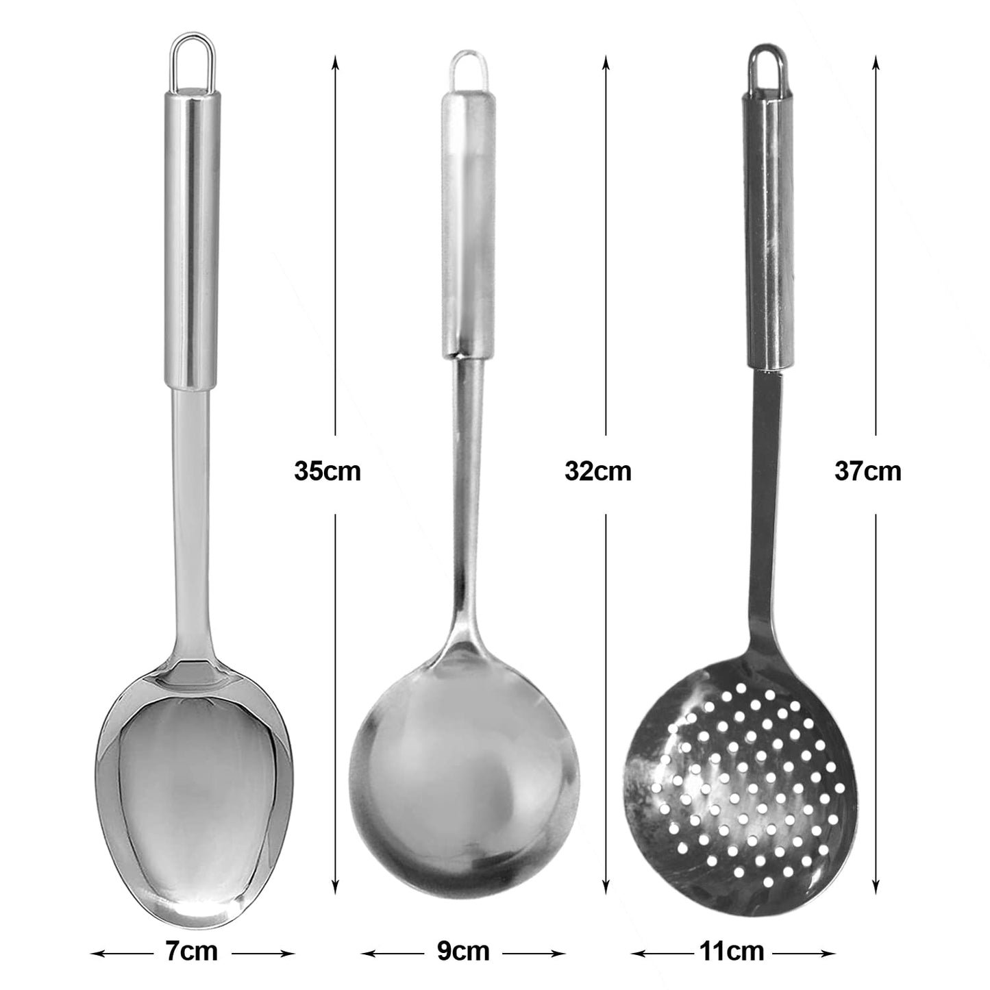 Heart Home cooking utensils set - Ladle for serving soup