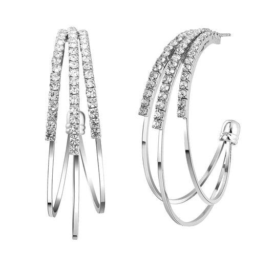 Yellow Chimes Fashion Earrings - Sparkling detail for special occasions