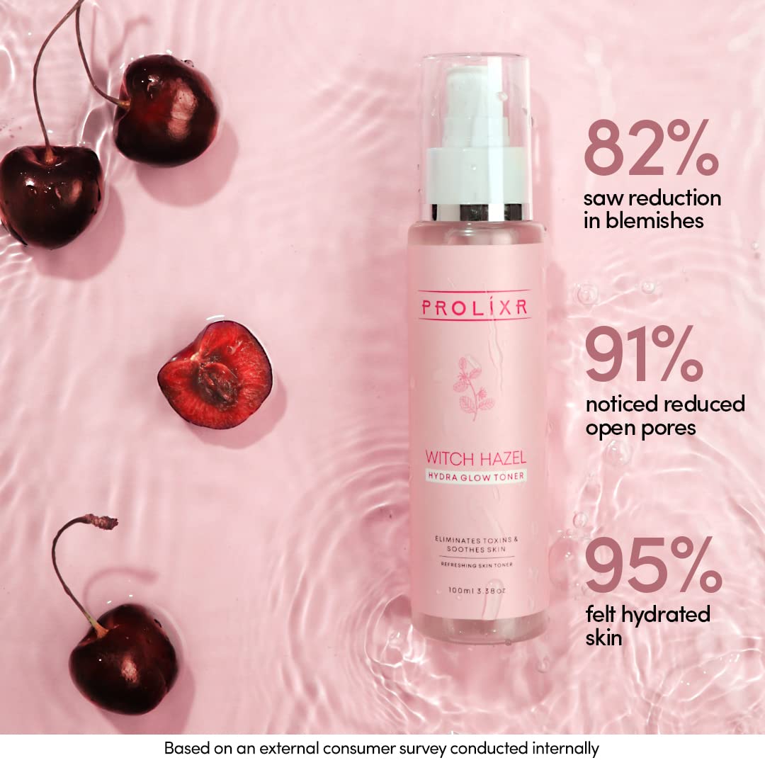Prolixr Witch Hazel Toner - Perfect for daily skincare routine