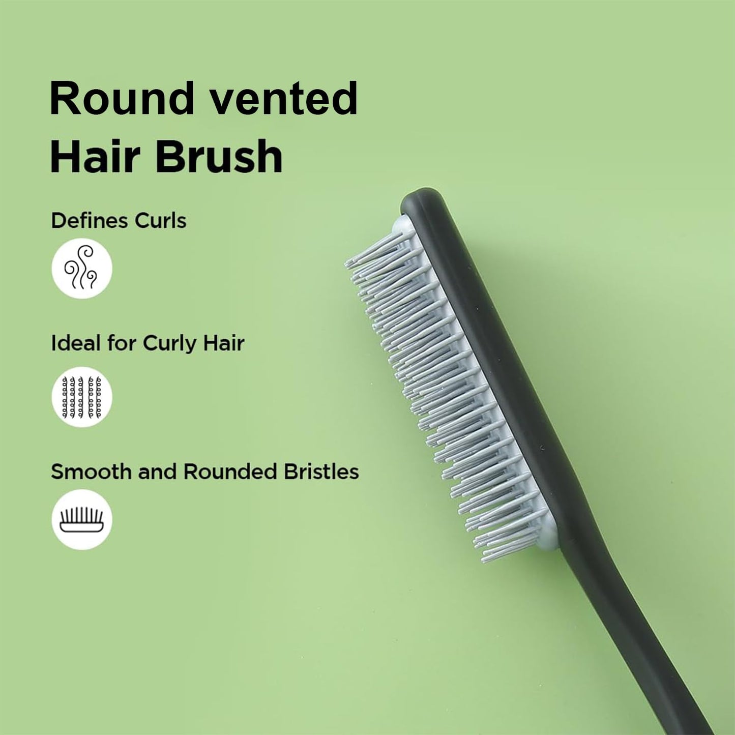 Kuber Industries hair brush - smoothing dry hair