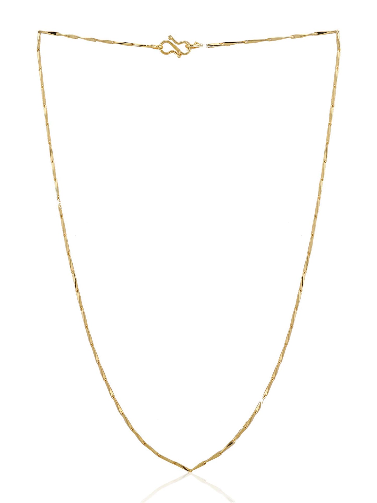 Yellow Chimes Classic Rice Necklace - Perfect for Events