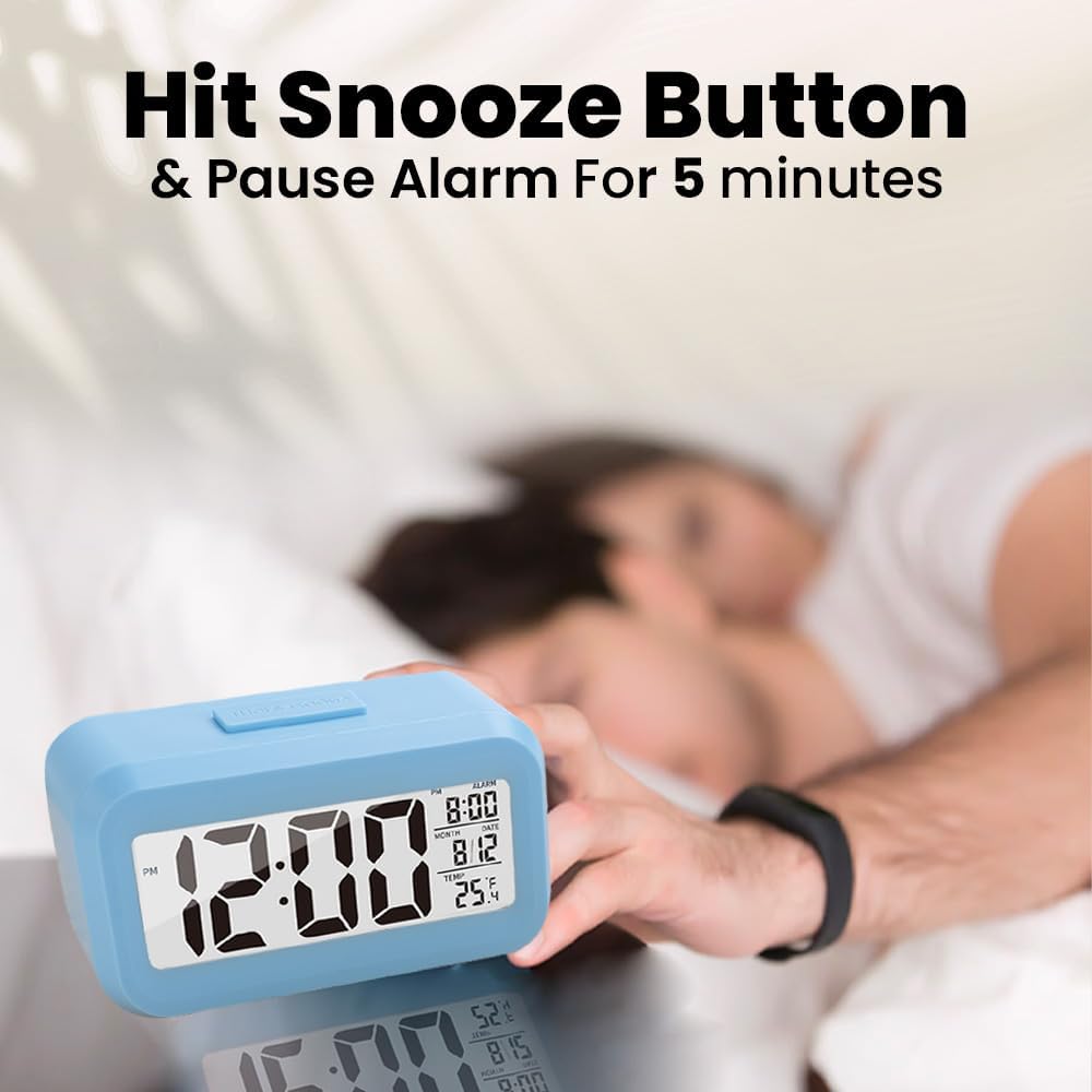 Kuber Stylish Alarm Clock - Kids Room Decor