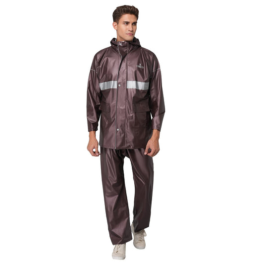 Clownfish men's raincoat - Convenient storage pouch included