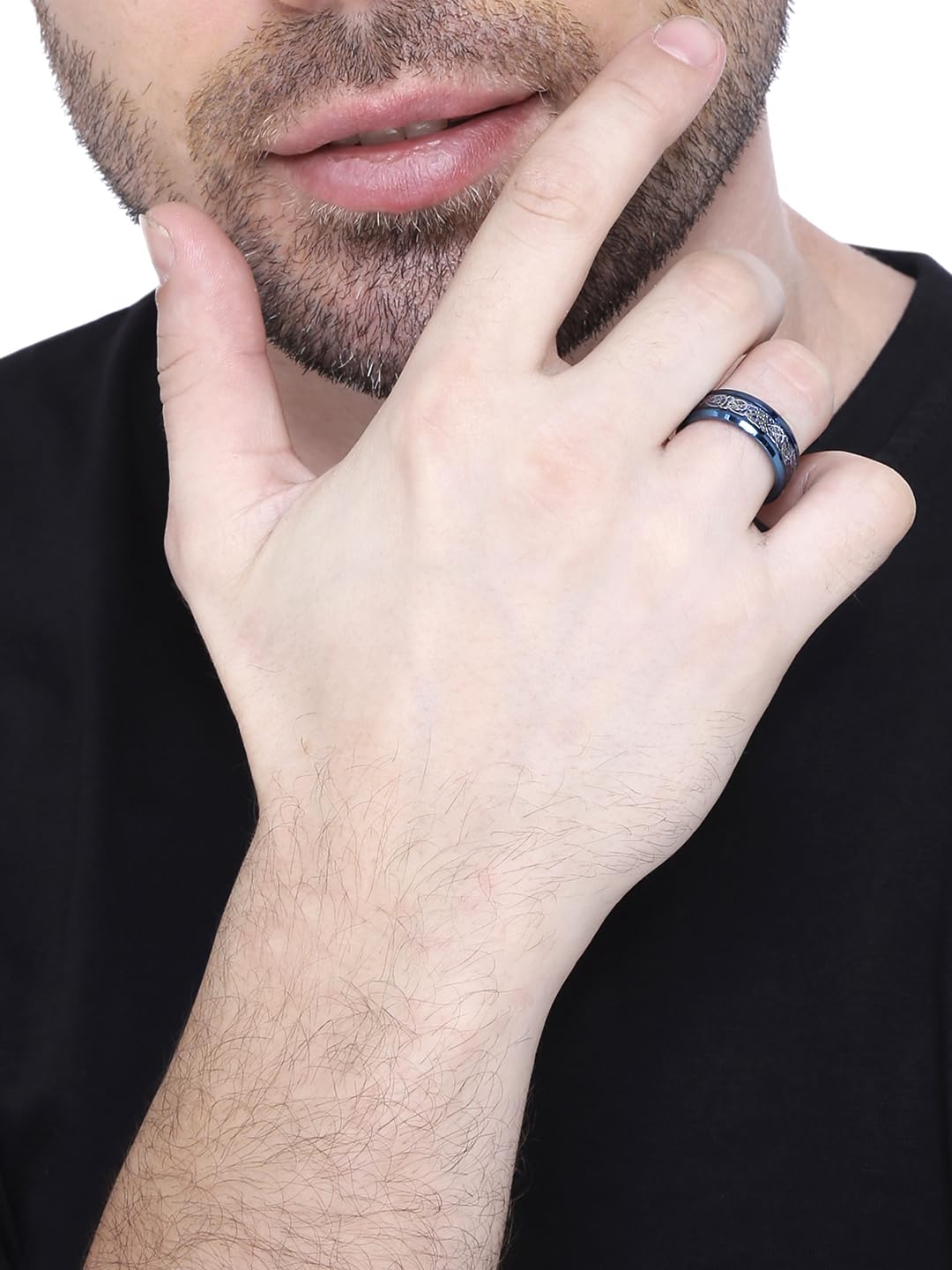 Kairangi Blue Toned Ring - Gift for Men