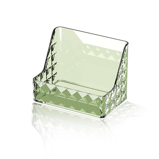 Crystal Finish Wall Hanging Jewellery Box - Multipurpose Storage Solution | Ideal for Makeup & Skincare | Dark Green