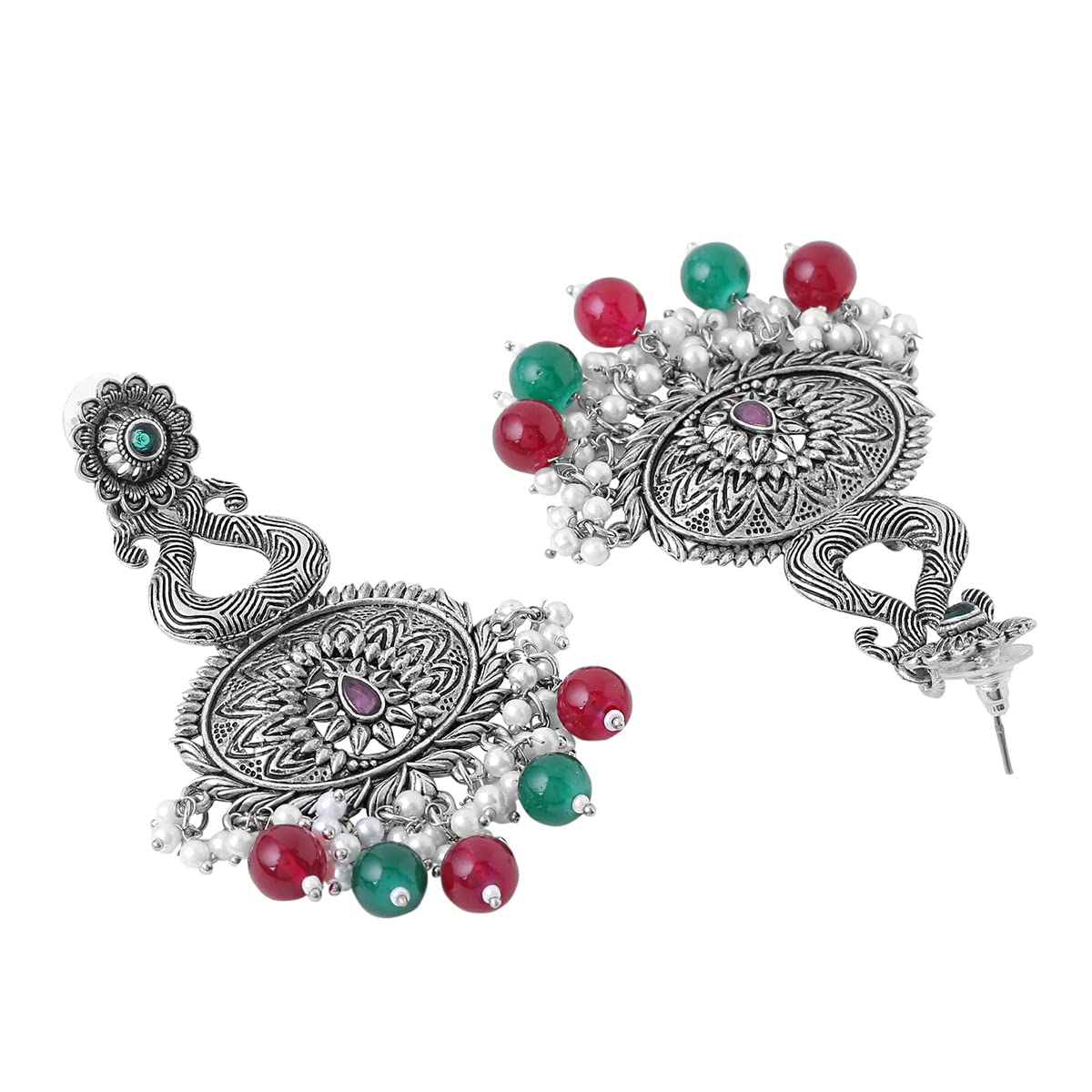 Yellow Chimes Multicolor Jhumki - ideal for anniversaries