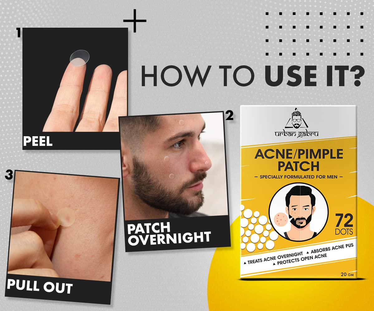 Urban Gabru Acne Pimple Patch - during travel