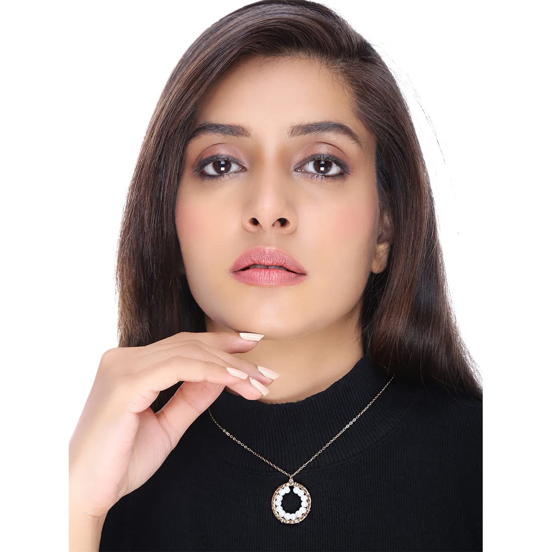 Yellow Chimes Adjustable Chain Necklace - Casual everyday style