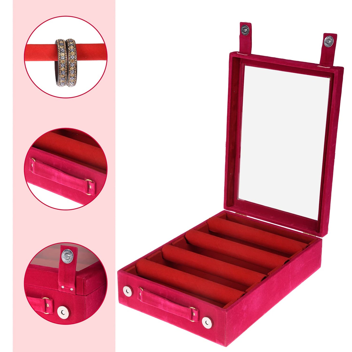 Kuber velvet bangle box - perfect for wedding gifts