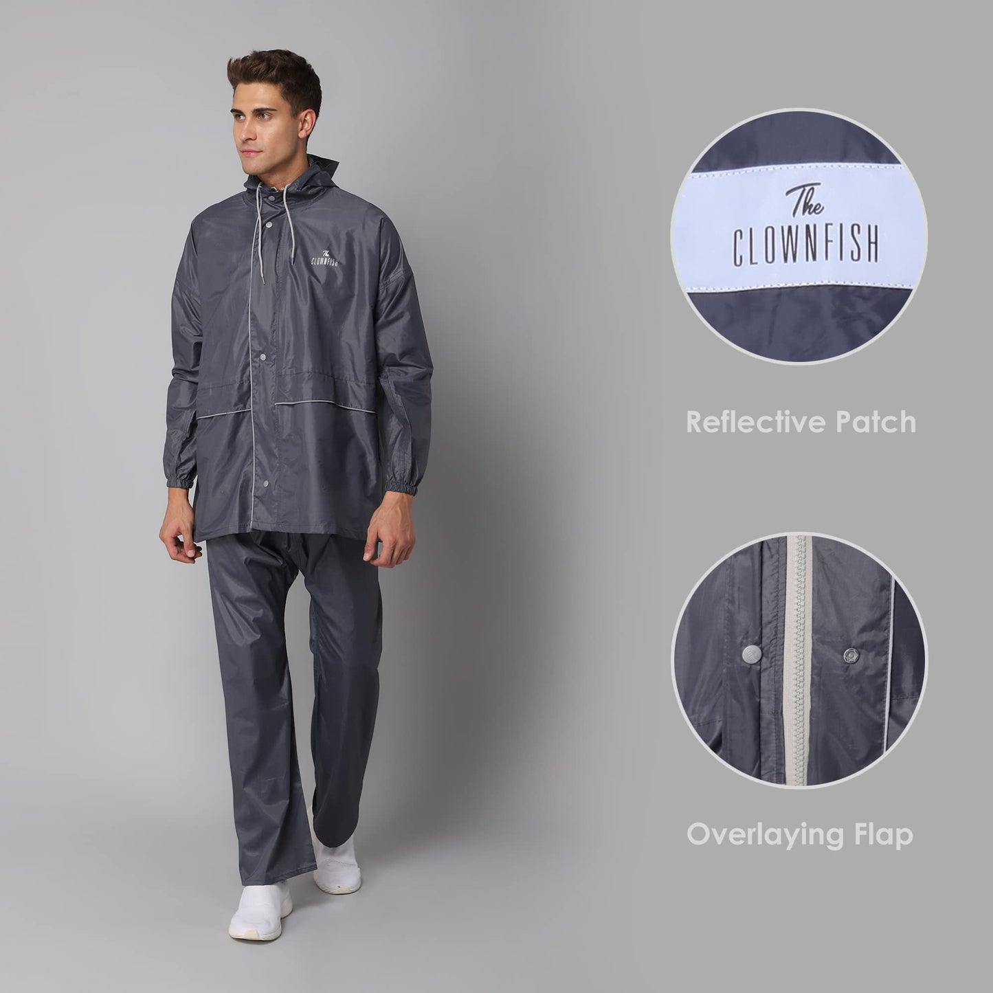 Clownfish Charles Series Raincoat - Running Use Case