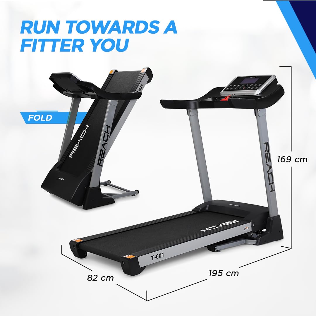 Reach T-601 - workout treadmill with incline feature