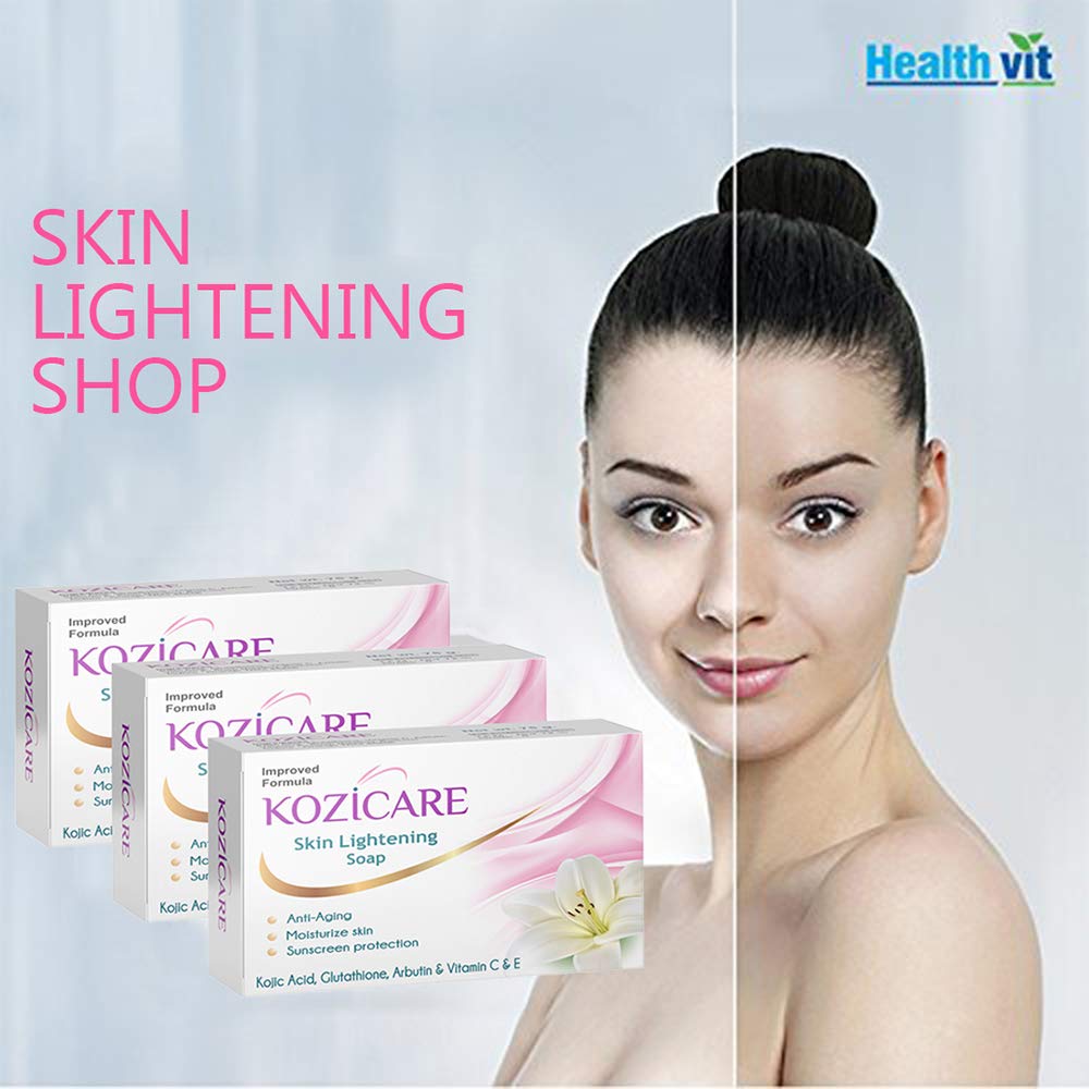 Kozicare Kojic Acid Soap Bars - Soap for dark spot removal