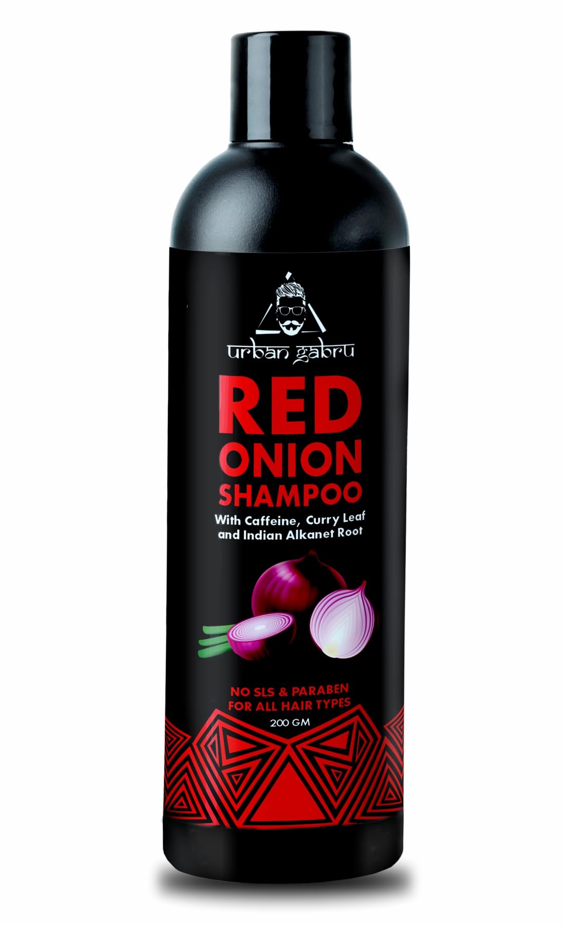 Urban Gabru Red Onion Shampoo - Hair Fall Control