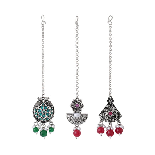 Yellow Chimes Pink Pearl Necklace - Fusion style accessory