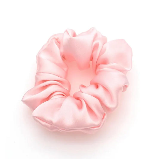 Prolixr Pink Satin Scrunchie - Everyday hair solution