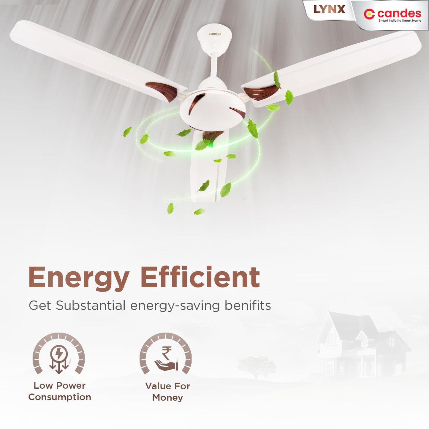 Candes High Speed Ceiling Fan - kitchen airflow