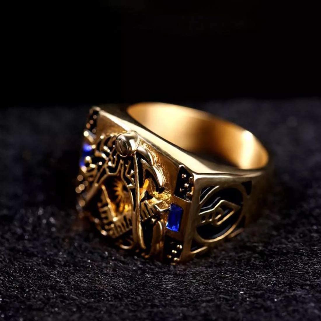 Yellow Chimes Stylish Ring - Birthday Gift Idea