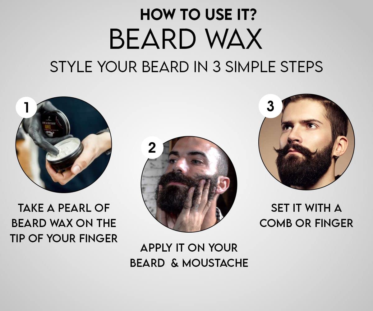 Urban Gabru beard oil and wax set - complete beard care kit