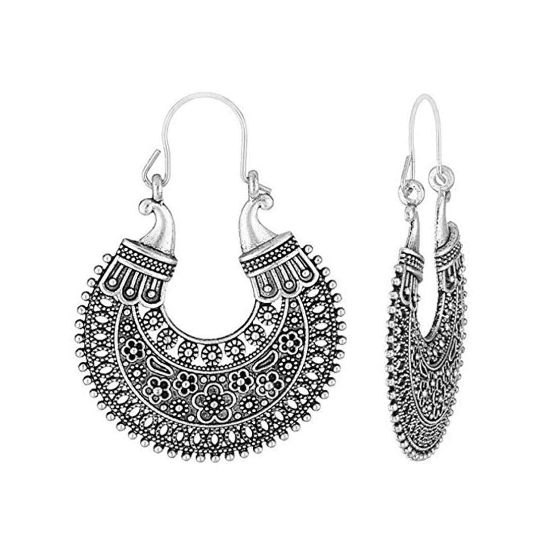 Yellow Chimes Artistic Crafted Earrings - Trendy women's jewelry