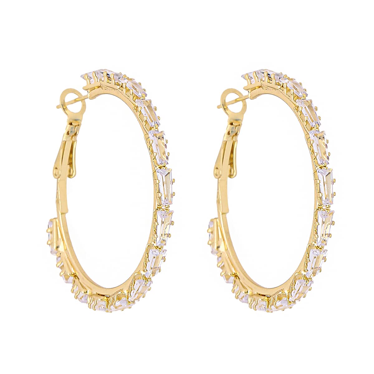 Versatile gold earrings - suitable for all occasions