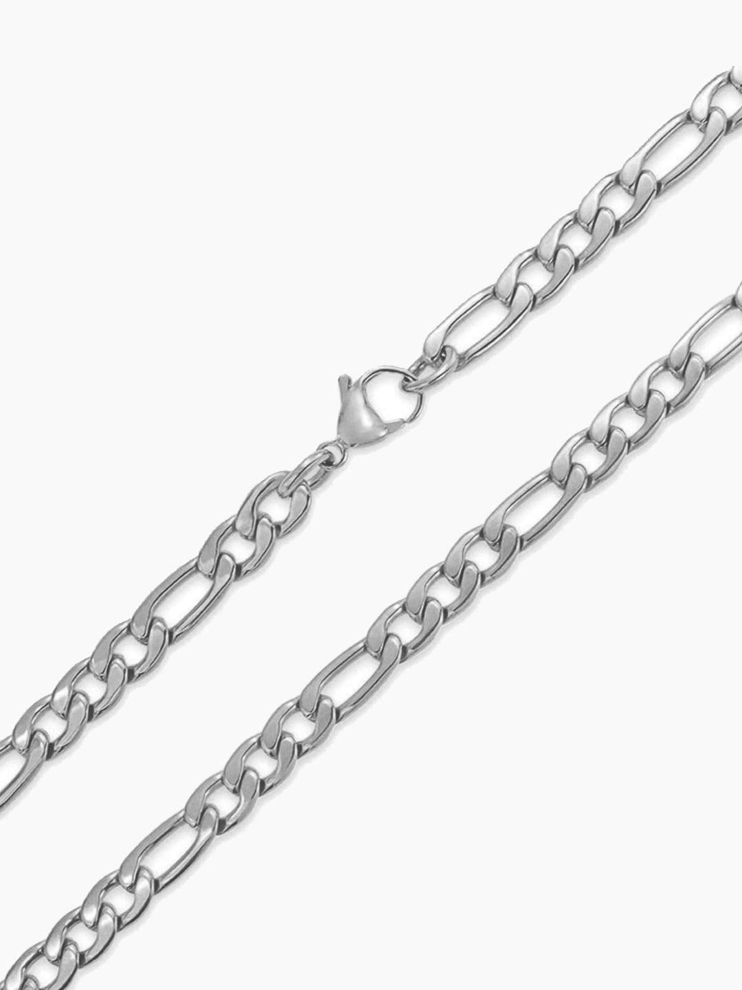 Yellow Chimes silver chain for men - trendy fashion statement