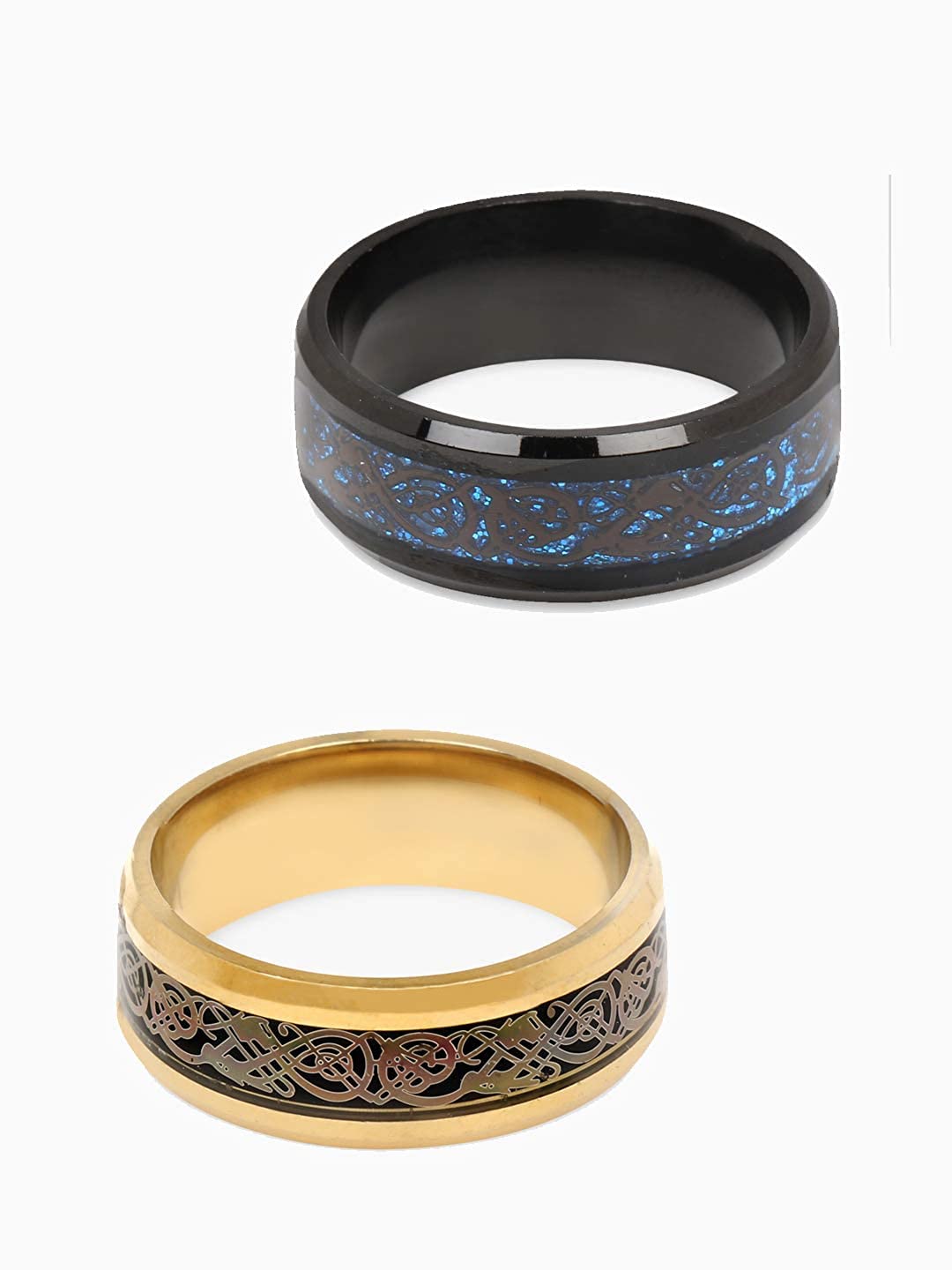 Yellow Chimes US 8 dragon ring - perfect for anniversaries