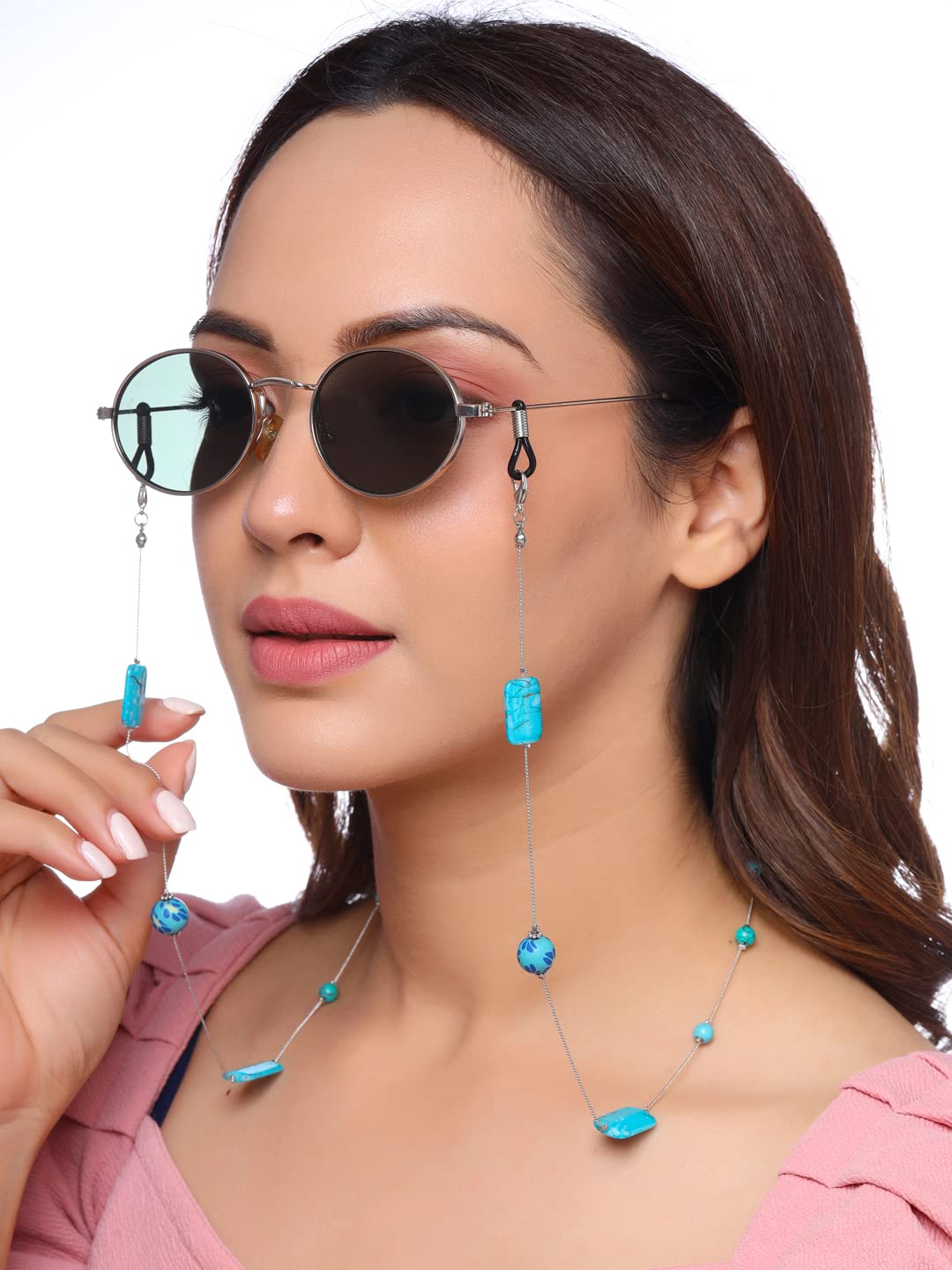 Yellow Chimes beaded sunglasses chain - perfect for sunny days