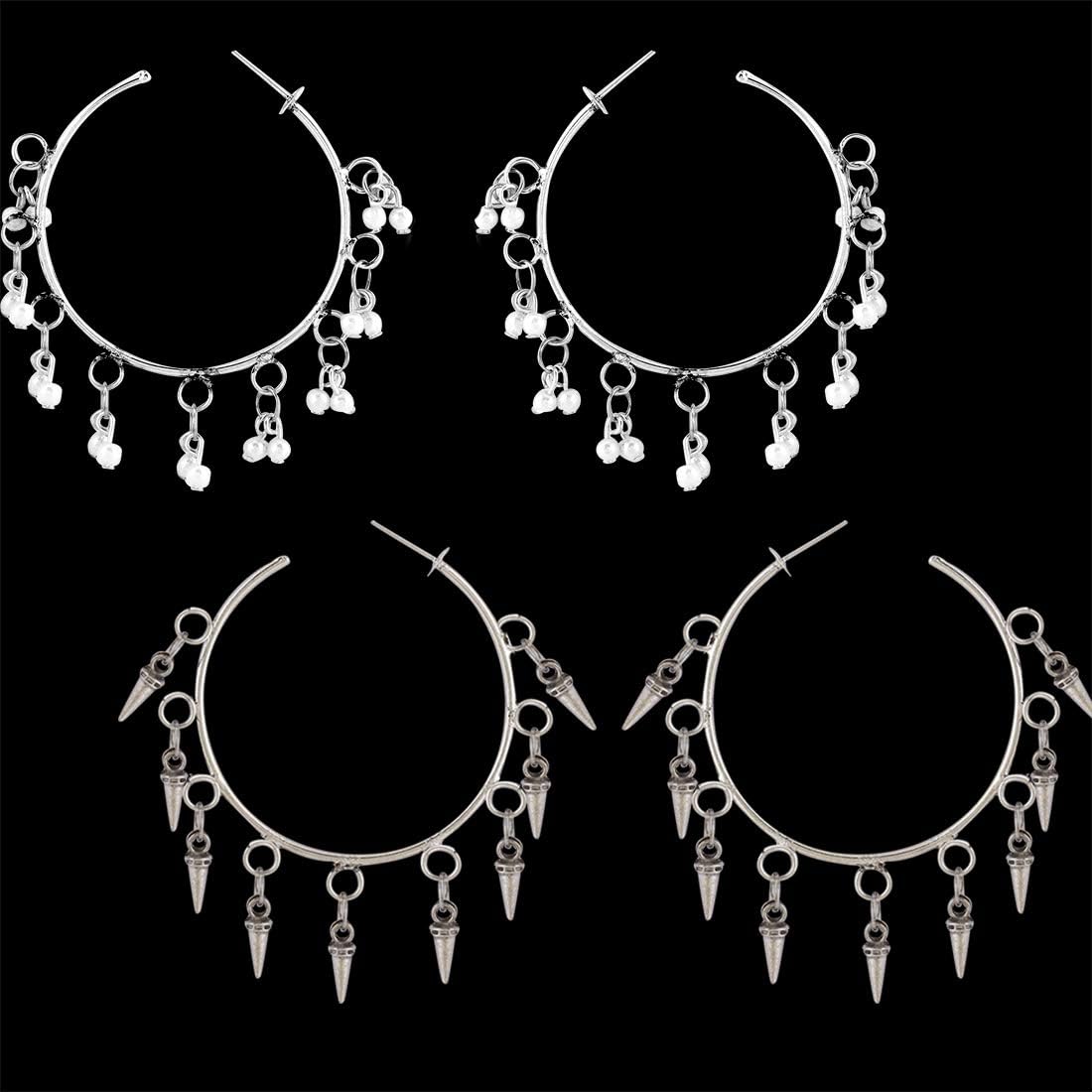 Kairangi Elegant Hoop Earrings - Party Look