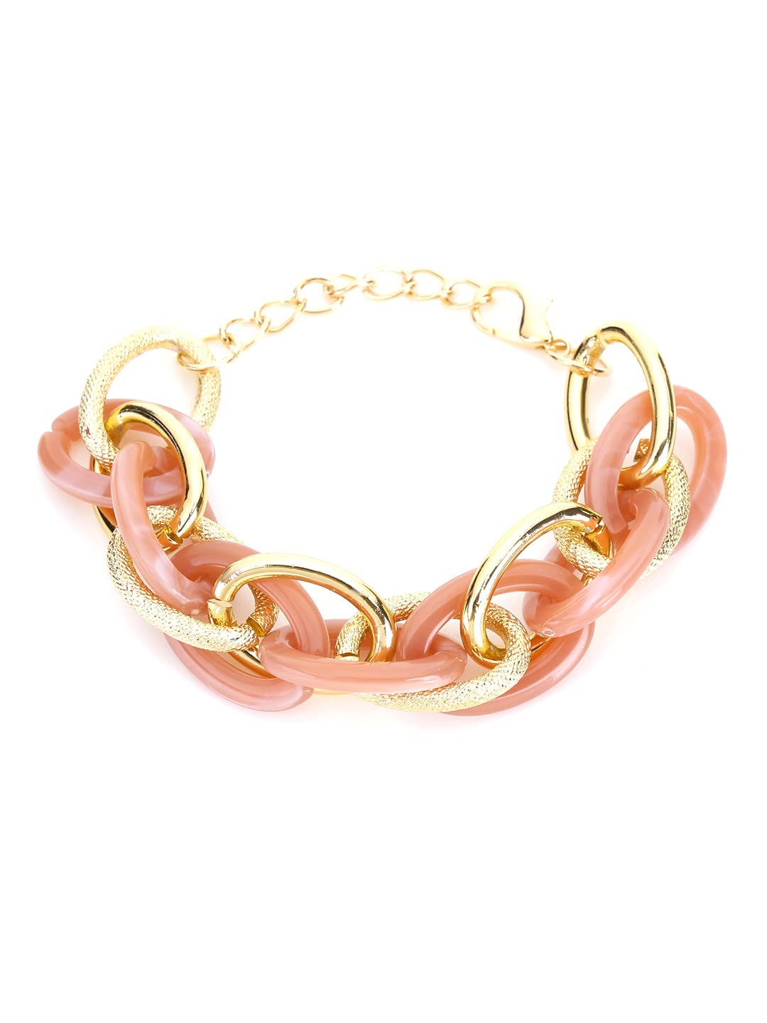 Yellow Chimes Stylish Chain Bracelet - Contemporary jewelry