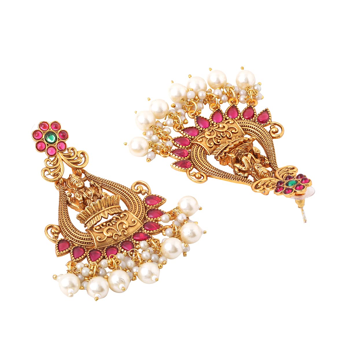 Yellow Chimes gold plated earrings - perfect gift for her