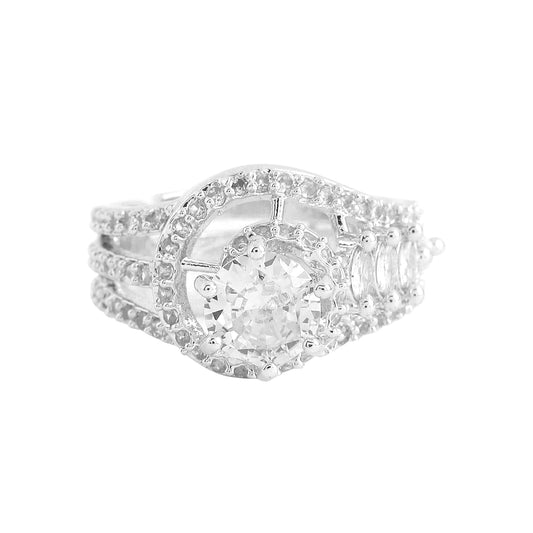 Yellow Chimes Women's Elegant Ring - Ideal for ethnic celebrations