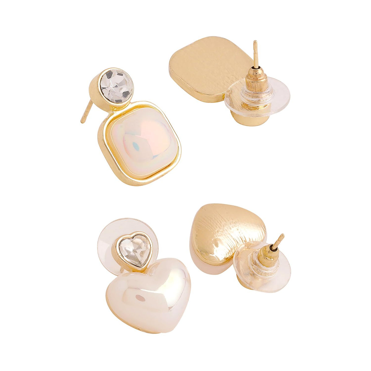 Yellow Chimes earrings - Traditional floral drop design