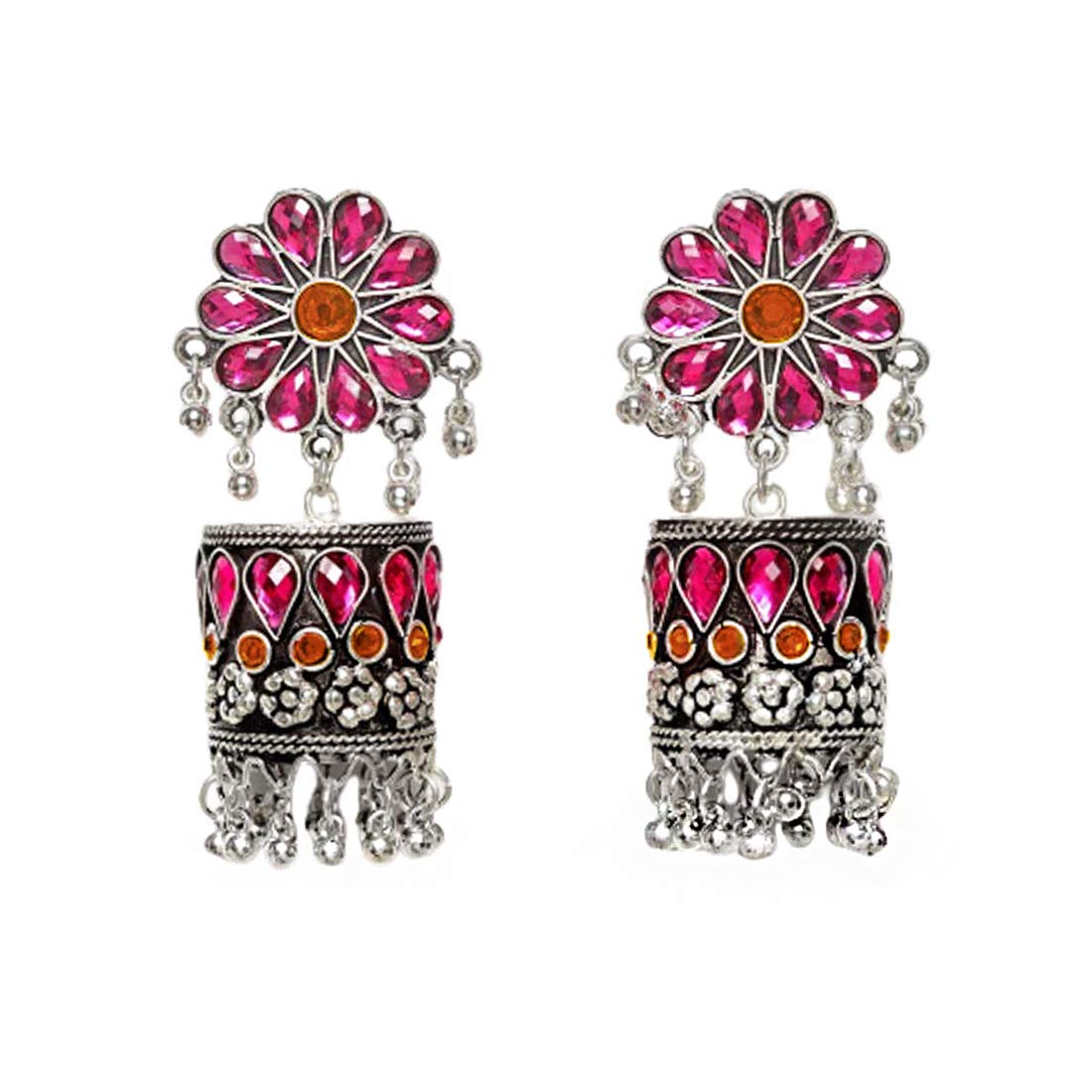 Yellow Chimes stunning pink earrings - everyday elegance
