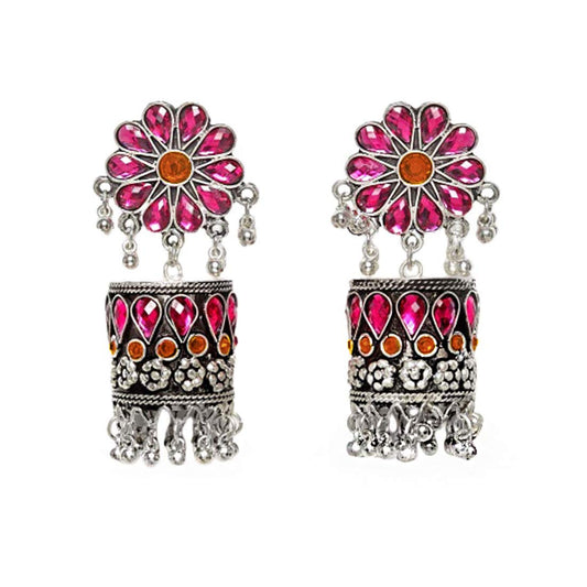 Yellow Chimes stunning pink earrings - everyday elegance