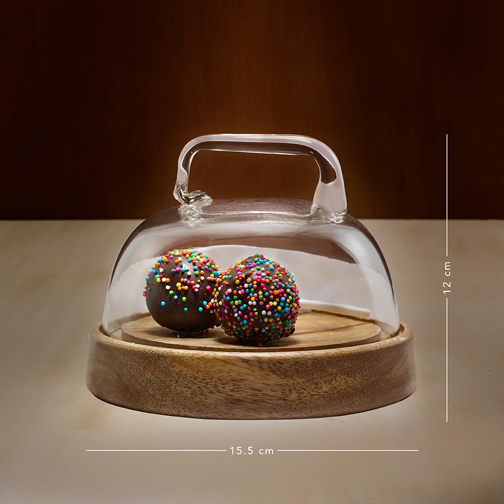 Ellementry handcrafted cloche - Stylish dessert protection