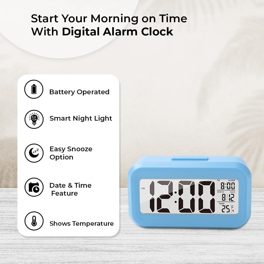 Kuber Digital Clock - Home Interior Accent
