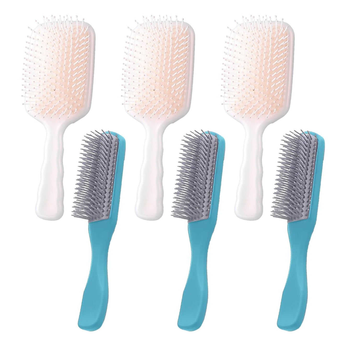 Kuber Industries hair brush set - premium beauty collection