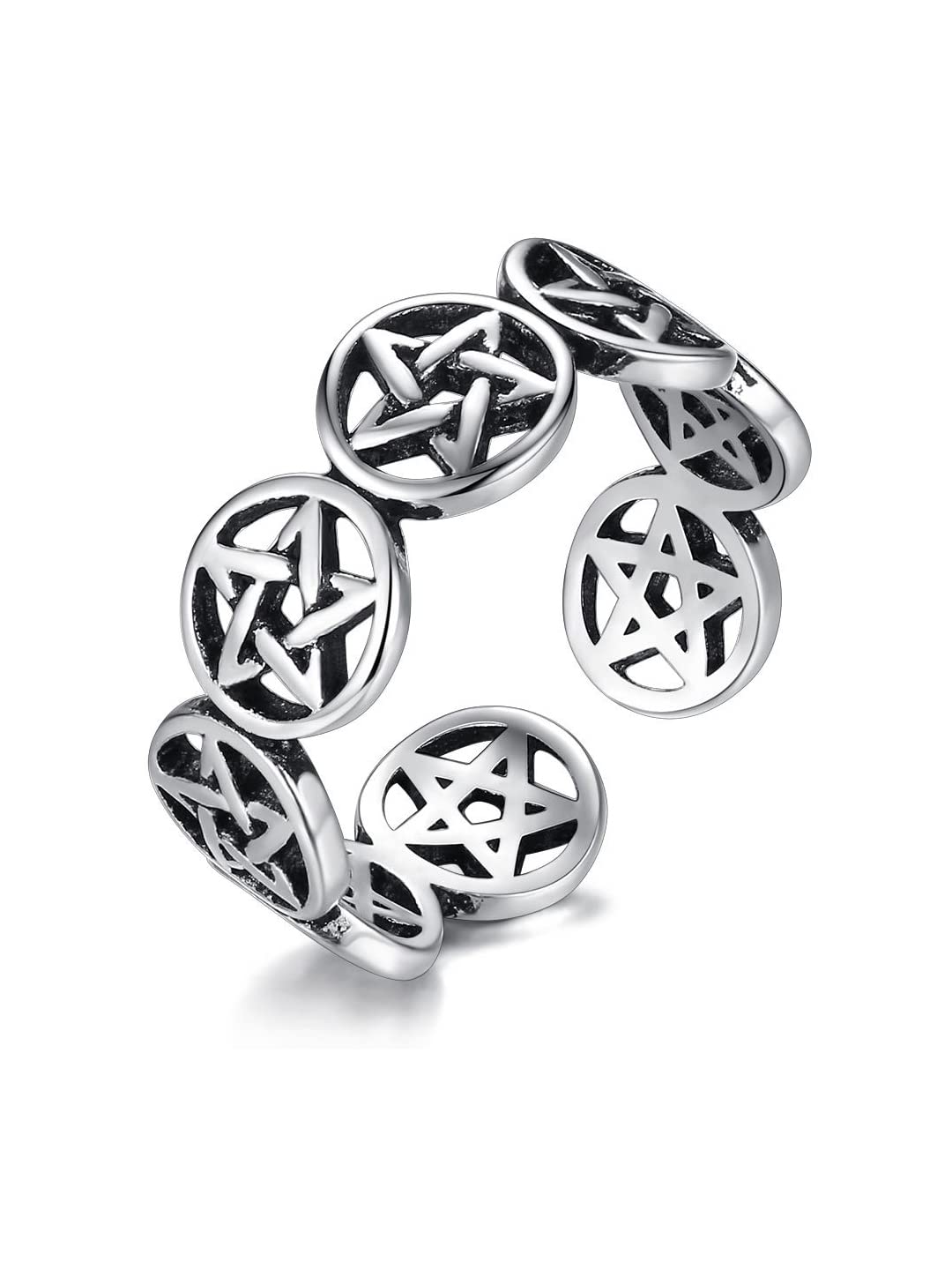 Yellow Chimes elegant ring in silver - perfect for celebrations