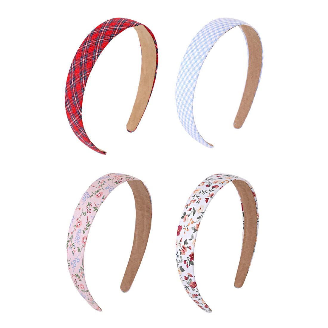 Yellow Chimes floral printed hair bands - perfect for birthdays