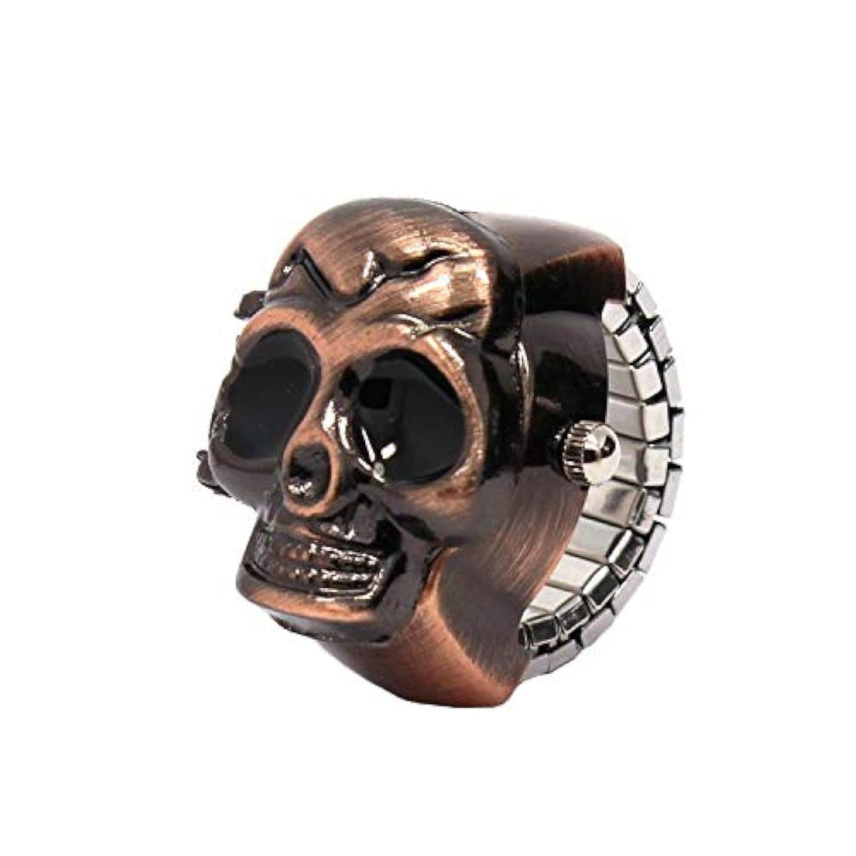 Yellow Chimes golden stretchable ring - fashionable women's ring