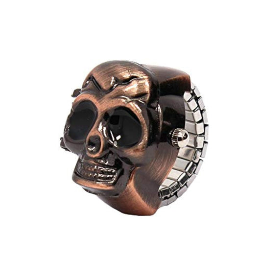 Yellow Chimes golden stretchable ring - fashionable women's ring