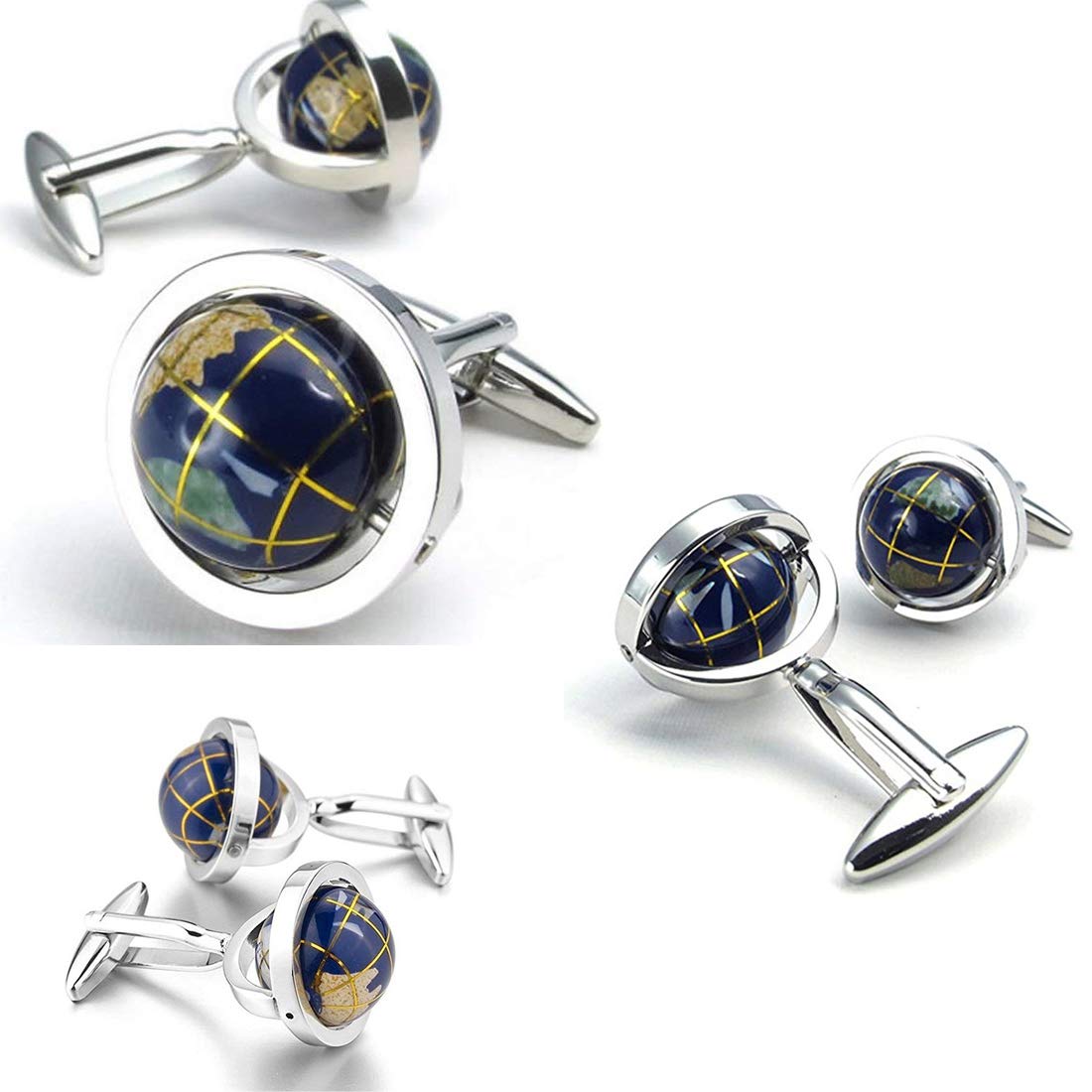 Yellow Chimes stainless steel cufflinks - stylish addition