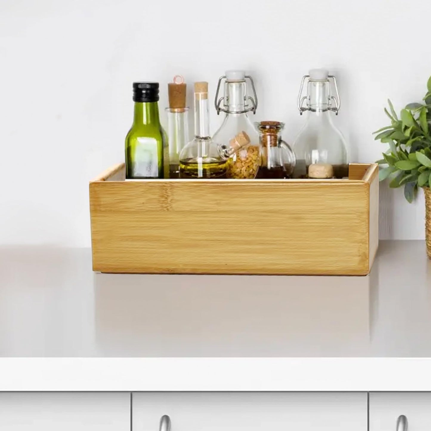 Anko bamboo drawer organizer - clutter-free living solution