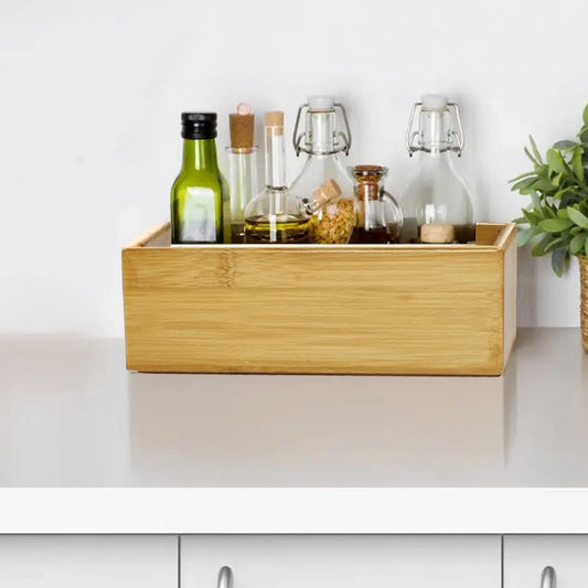 Anko bamboo drawer organizer - clutter-free living solution