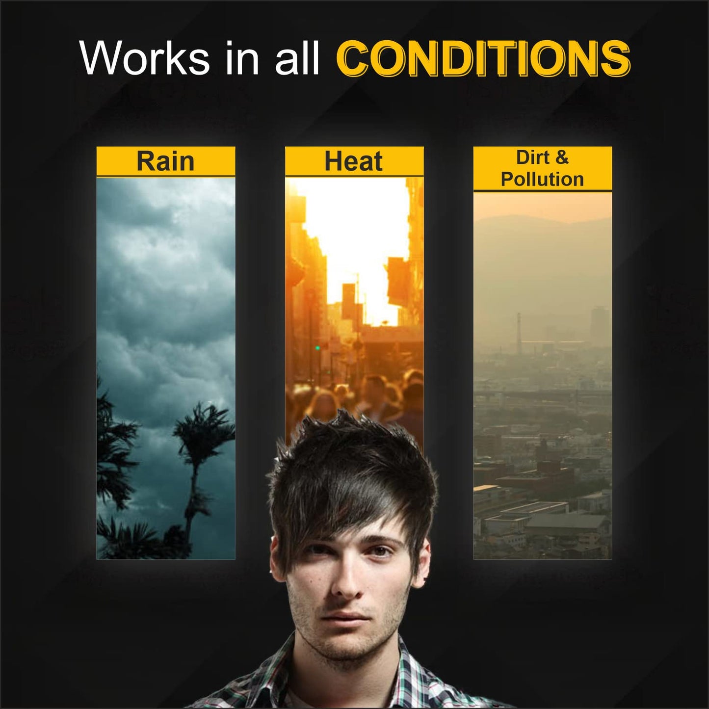 Haironic Hair Volumizing Powder - Outdoor casual style