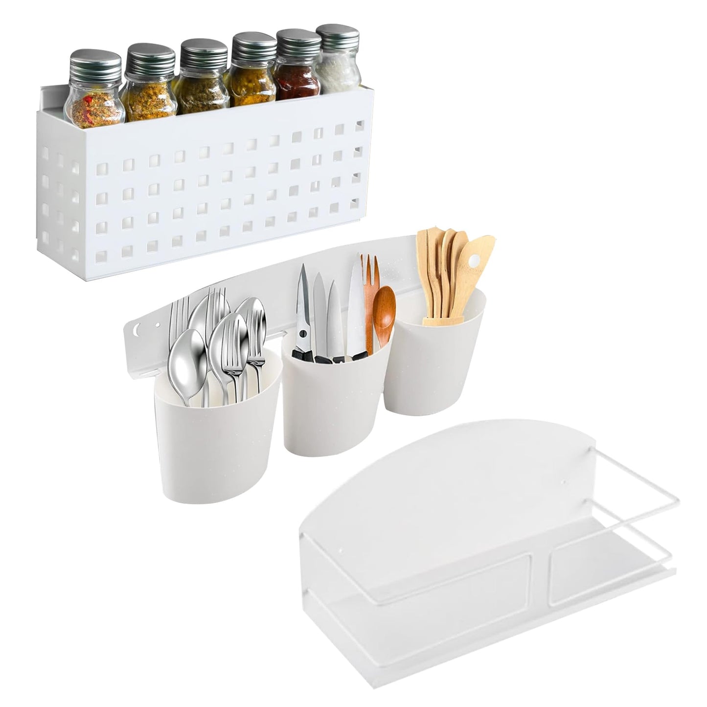 Cheston magnetic fridge rack - utility storage on metal surfaces