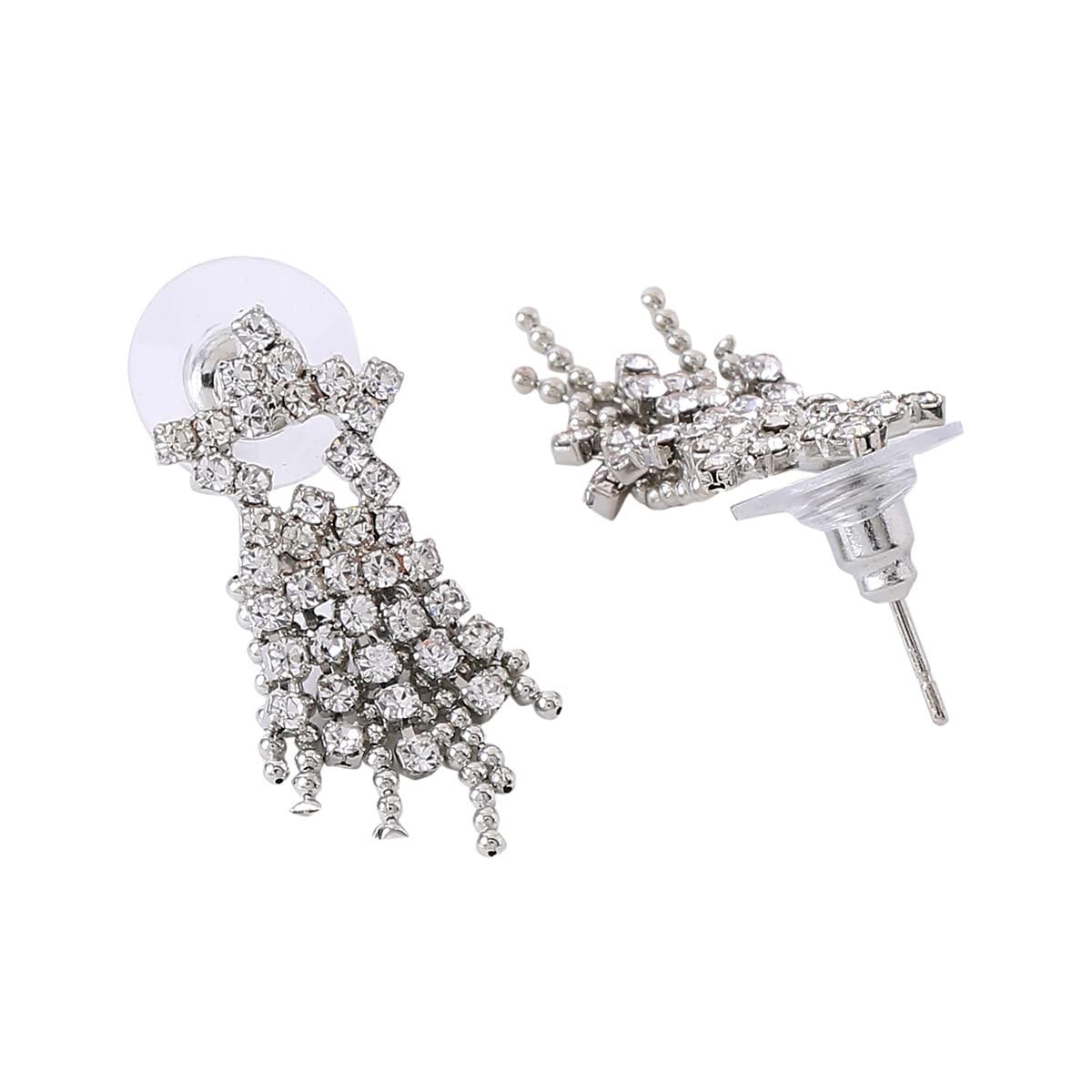 Yellow Chimes Stylish Drop Earrings - Sophisticated look