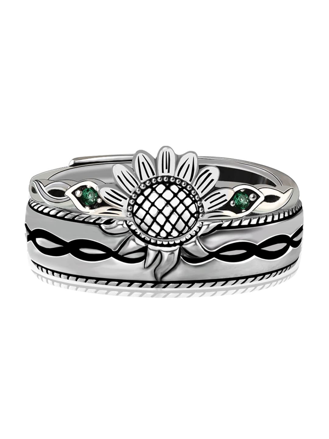Yellow Chimes Raajsi Ring - Authentic 925 silver ring for stylish women