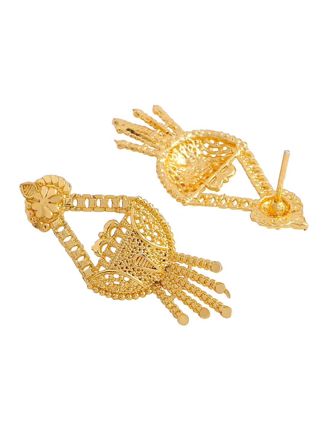 Yellow Chimes Gold Jewellery Set - Ideal birthday gift