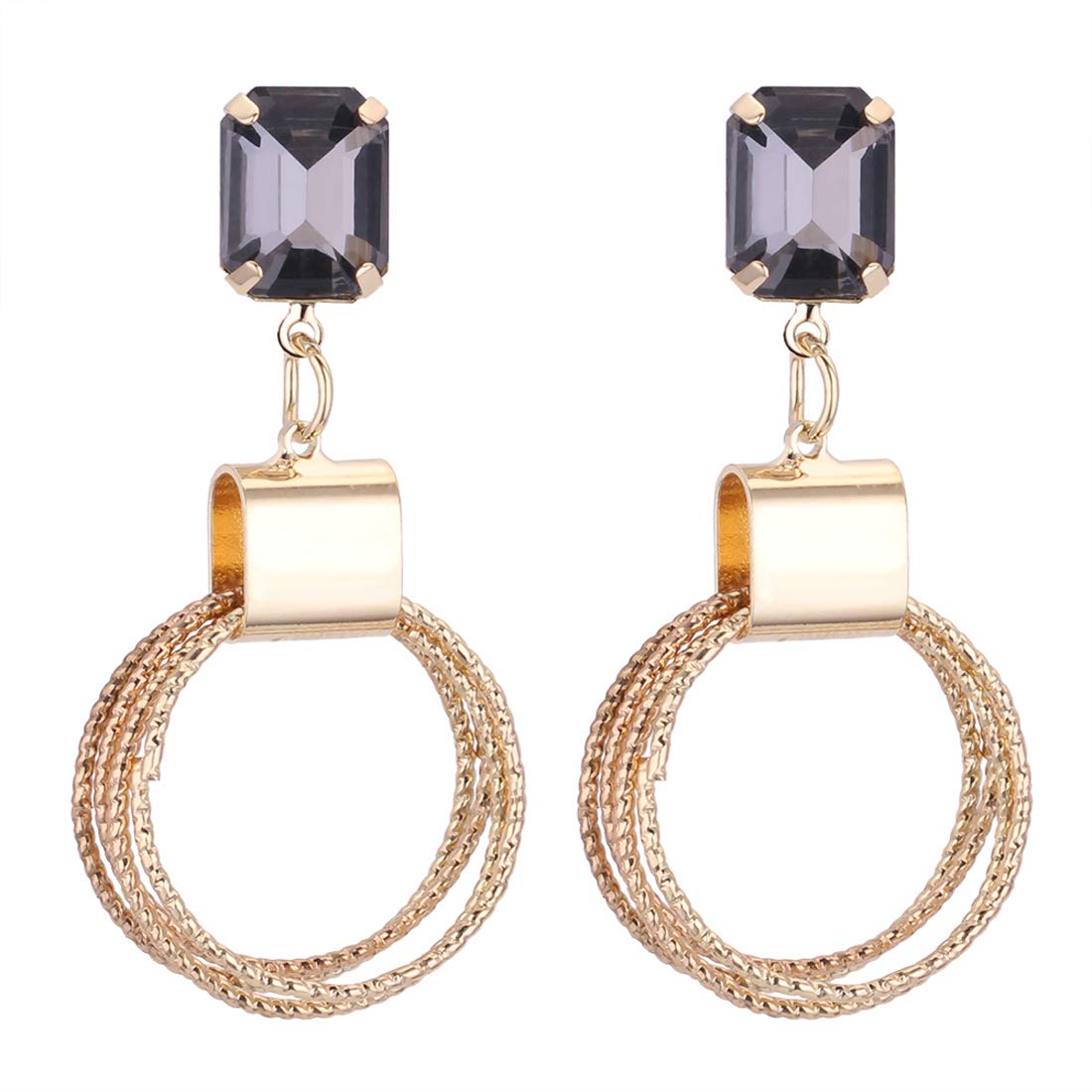 Yellow Chimes fashionable dangle earrings - festival attire accent